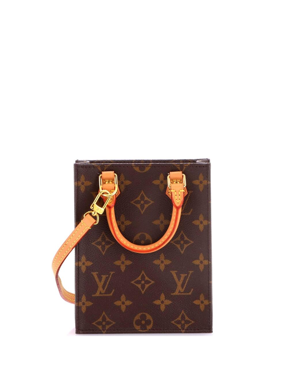 Louis Vuitton Petit Sac Plat Bag Canvas #374657L14B